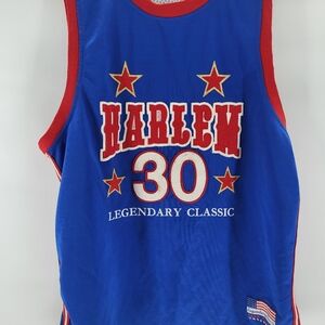 Legendary Classic Underdawgs Harlem Globe Trotters Red Blue 30 All Stars Sz L